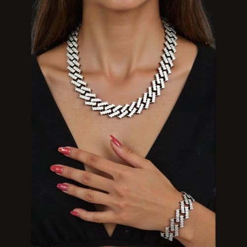 Chain 23" & Bracelet Set